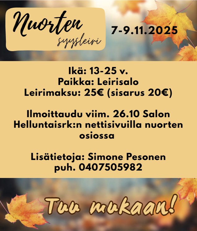 Kiitos ilmoittautuneille. Ilmoittautuminen on päättynyt.